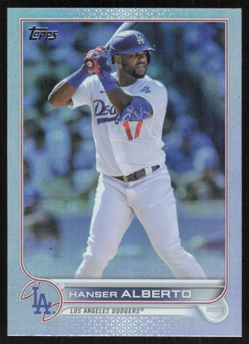 Hanser Alberto 2022 Topps Update Rainbow Foil # US196 Los Angeles Dodgers - Collectible Craze America