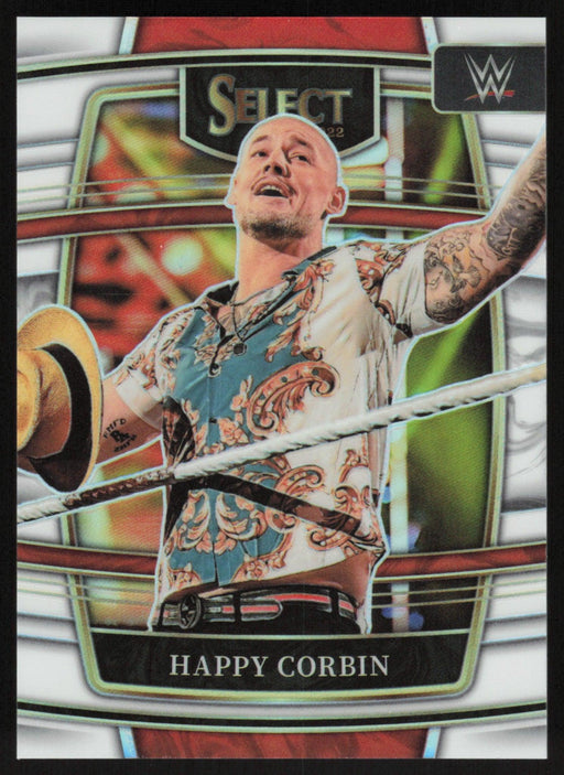 Happy Corbin 2022 Panini Select WWE # 51 Concourse White Prizm 93/99 Smack Down - Collectible Craze America