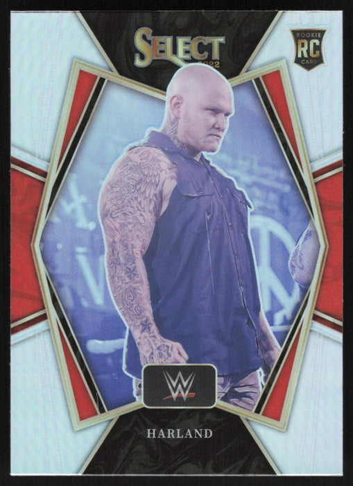 Harland 2022 Panini Select WWE # 163 RC Premier Level Silver Prizm NXT 2.0 - Collectible Craze America