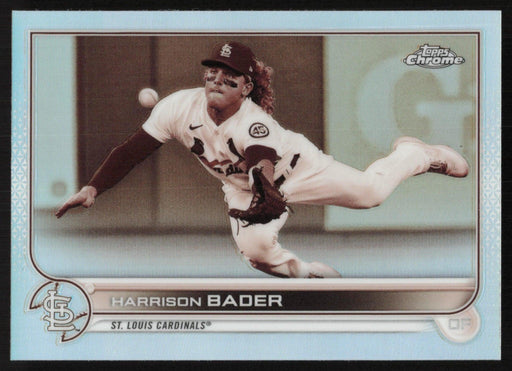 Harrison Bader 2022 Topps Chrome # 31 Sepia Refractor St. Louis Cardinals - Collectible Craze America