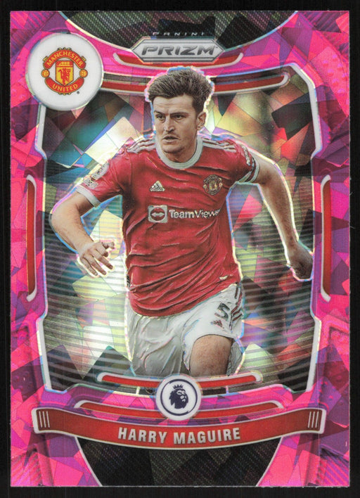 Harry Maguire 2021 Panini Prizm Premier League # 273 Pink Ice Manchester United - Collectible Craze America