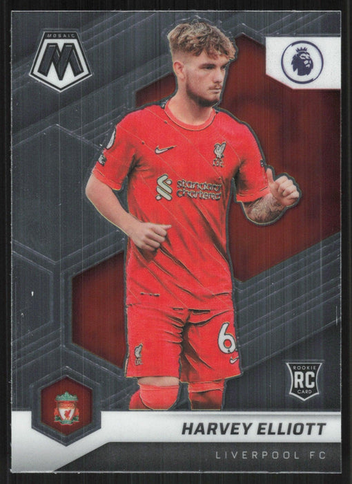 Harvey Elliott 2021 Panini Mosaic Premier League # 173 RC Liverpool FC Base - Collectible Craze America