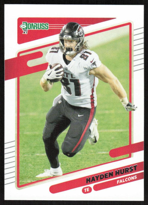 Hayden Hurst 2021 Donruss Football # 235 Atlanta Falcons Base - Collectible Craze America