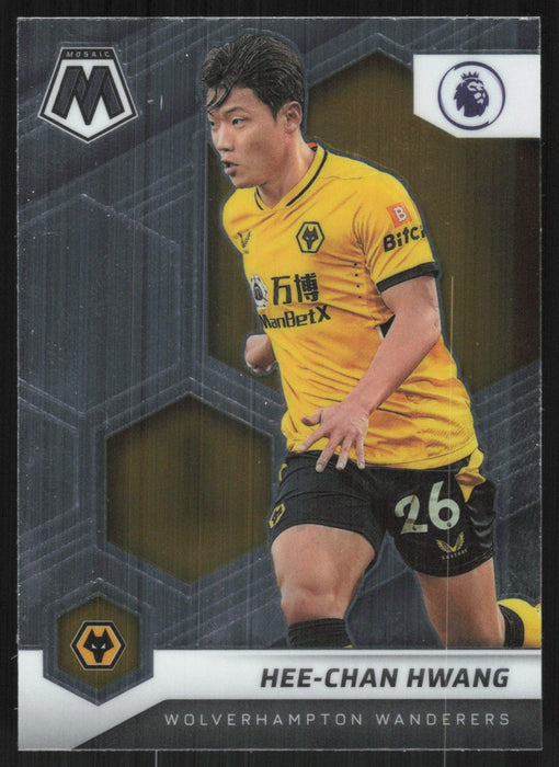 Hee-chan Hwang 2021 Panini Mosaic Premier League # 60 Wolverhampton Wanderers Base - Collectible Craze America