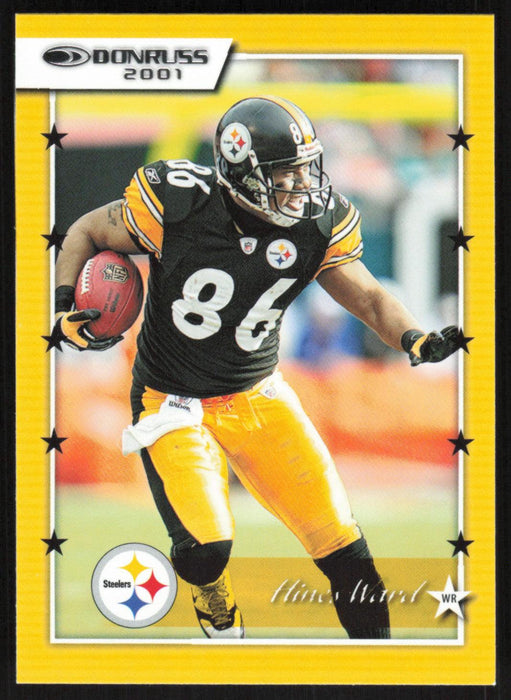 Hines Ward 2021 Donruss Retro 2001 # 01-37 Pittsburgh Steelers - Collectible Craze America