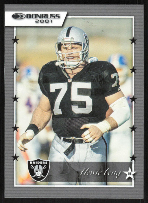 Howie Long 2021 Donruss Retro 2001 # 01-29 Los Angeles Raiders - Collectible Craze America