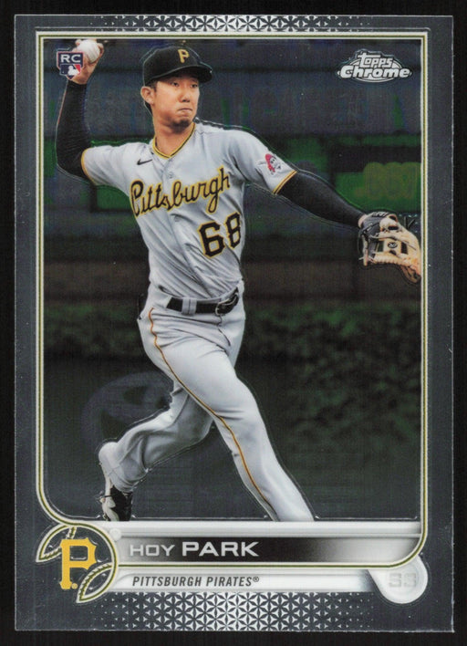 Hoy Park 2022 Topps Chrome Baseball # 32 RC Pittsburgh Pirates Base - Collectible Craze America