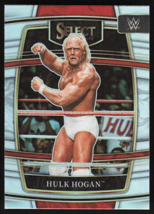 Hulk Hogan 2022 Panini Select WWE # 69 Concourse Silver Prizm WWE Legends - Collectible Craze America