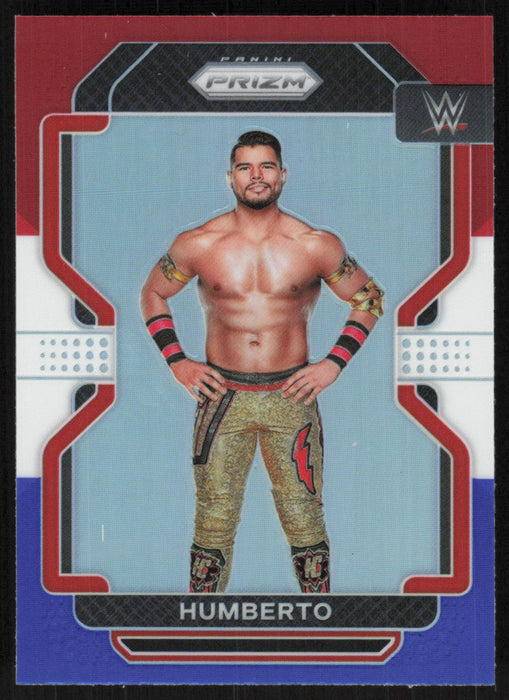 Humberto 2022 Panini Prizm WWE # 157 Red White Blue Prizm SmackDown - Collectible Craze America