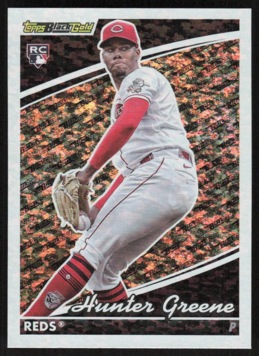 Hunter Greene 2022 Topps Update Black Gold # BG-17 RC Cincinnati Reds - Collectible Craze America