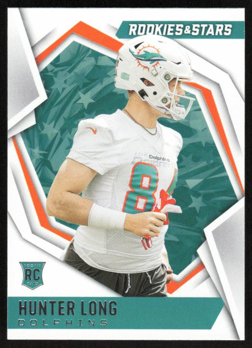 Hunter Long 2021 Panini Rookies & Stars # 165 RC Miami Dolphins Base - Collectible Craze America