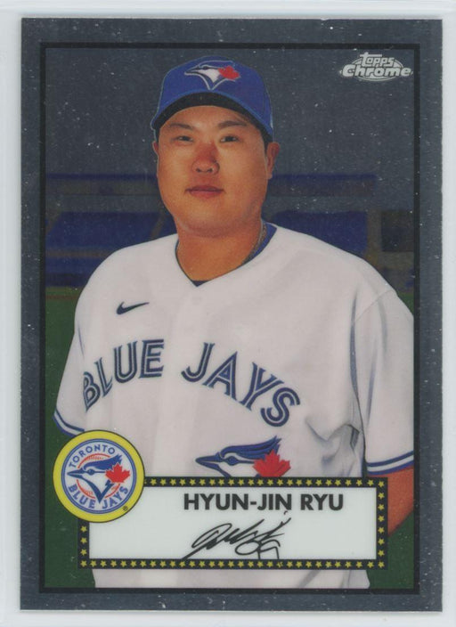 Hyun-Jin Ryu 2021 Topps Chrome Platinum Anniversary # 332 Toronto Blue Jays - Collectible Craze America