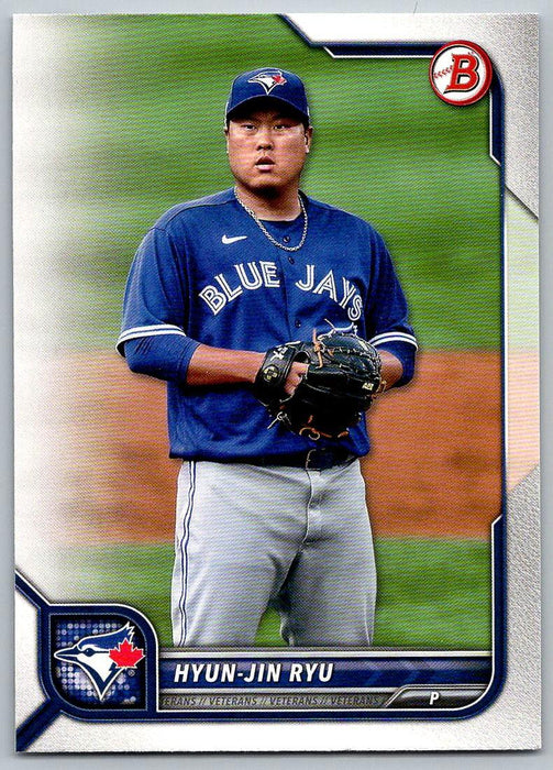 Hyun-Jin Ryu 2022 Bowman # 27 Toronto Blue Jays - Collectible Craze America