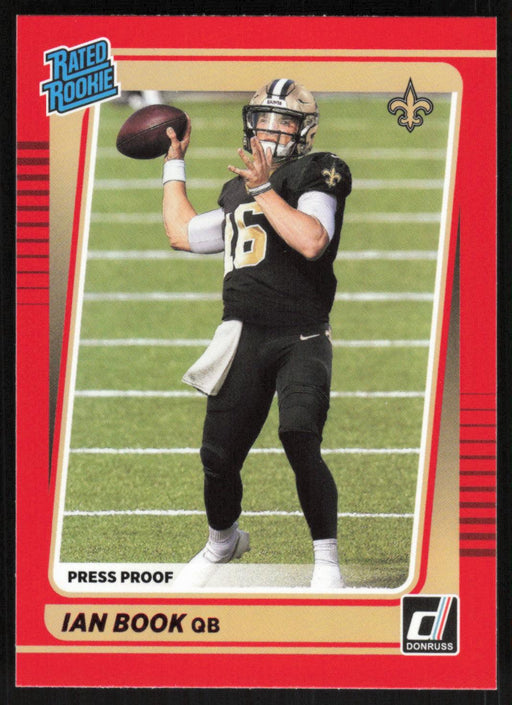 Ian Book 2021 Donruss Press Proof Red # 269 RC New Orleans Saints - Collectible Craze America