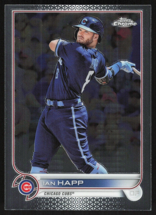 Ian Happ 2022 Topps Chrome Baseball # 199 Chicago Cubs Base - Collectible Craze America