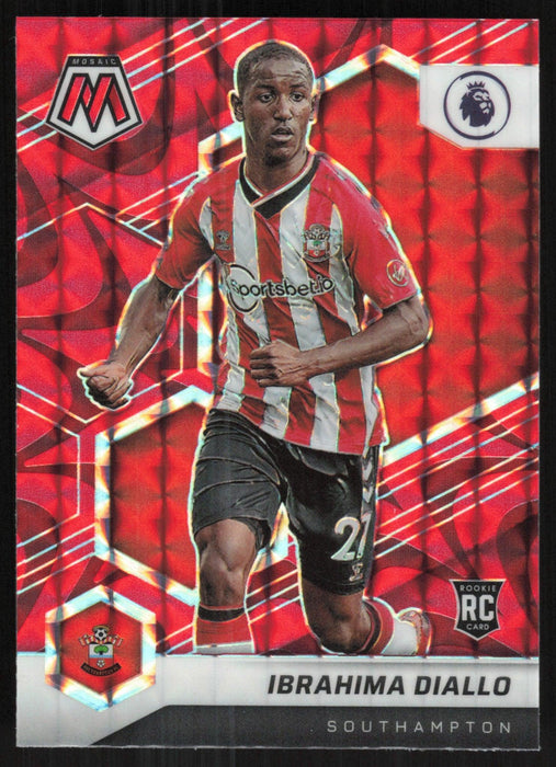 Ibrahima Diallo 2021 Panini Mosaic Premier League # 154 RC Red Prizm Southampton - Collectible Craze America