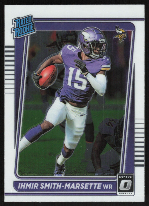 Ihmir Smith-Marsette 2021 Donruss Optic Rated Rooke # 241 RC Minnesota Vikings Base - Collectible Craze America