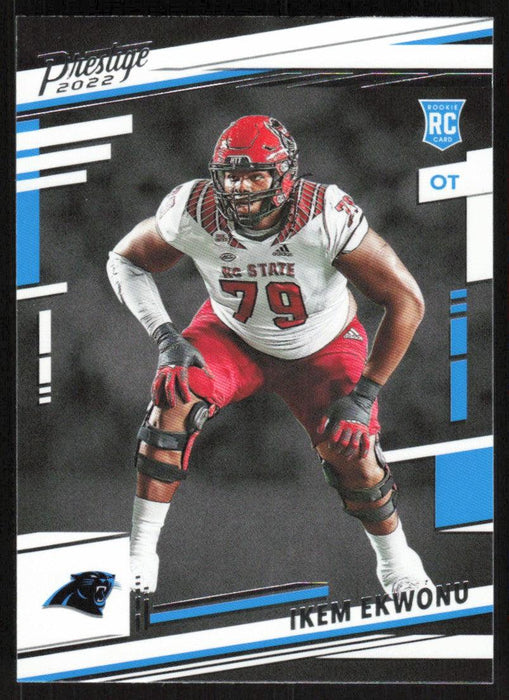 Ikem Ekwonu 2022 Panini Prestige # 365 RC Carolina Panthers - Collectible Craze America