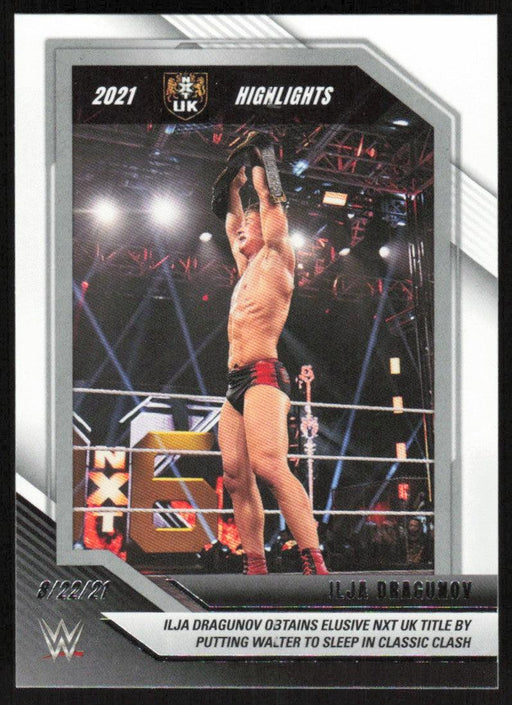 Ilja Dragunov 2022 Panini WWE NXT # 48 2021 NXT Highlights NXT UK - Collectible Craze America