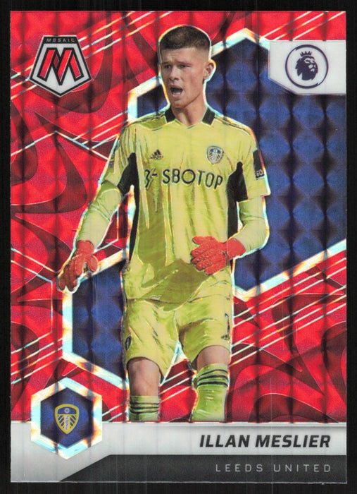 Illan Meslier 2021 Panini Mosaic Premier League # 192 Red Prizm Leeds United - Collectible Craze America