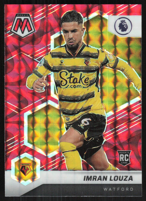 Imran Louza 2021 Panini Mosaic Premier League # 43 RC Red Prizm Watford - Collectible Craze America