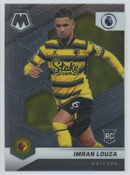 Imran Louza 2021 Panini Mosaic Premier League # 43 RC Watford - Collectible Craze America