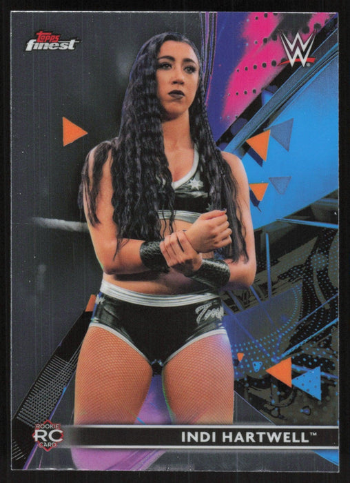 Indi Hartwell 2021 Topps Finest WWE # 84 RC - Collectible Craze America