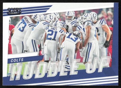 Indianapolis Colts 2022 Panini Score Football # HU-IND Huddle Up Indianapolis Colts - Collectible Craze America