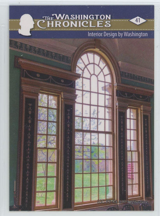 Interior Design by Washington 2022 The Washington Chronicles # 41 Gold /699 - Collectible Craze America