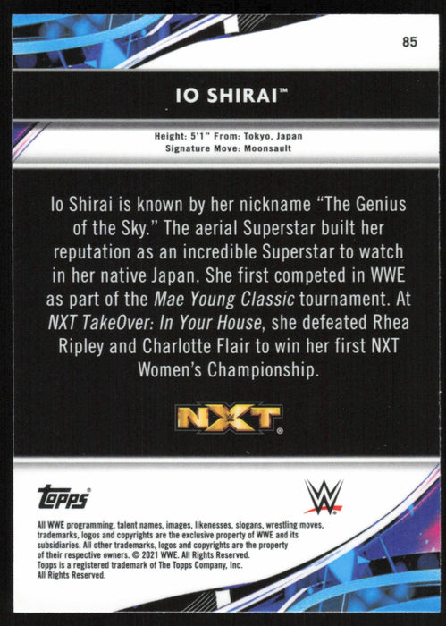 Io Shirai 2021 Topps Finest WWE # 85 - Collectible Craze America