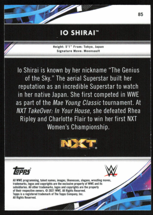 Io Shirai 2021 Topps Finest WWE # 85 - Collectible Craze America