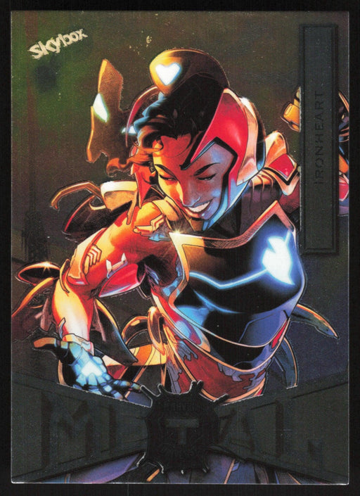 Ironheart 2021 Upper Deck Skybox Spider-Man Marvel Metal Universe # 38 Base - Collectible Craze America