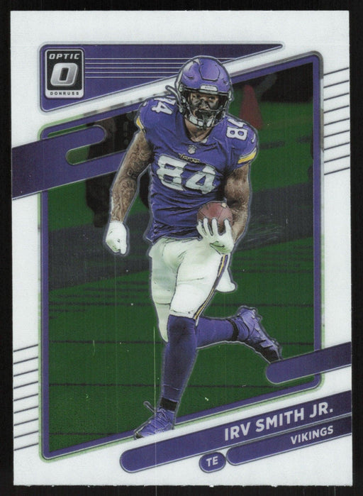 Irv Smith Jr. 2021 Donruss Optic # 96 Minnesota Vikings - Collectible Craze America