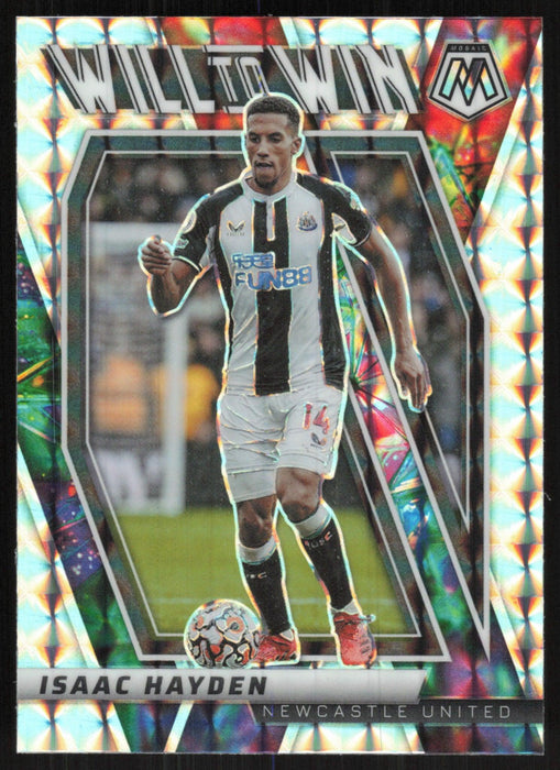 Isaac Hayden 2021 Panini Mosaic Premier League # 37 Will to Win Prizm Newcastle United - Collectible Craze America