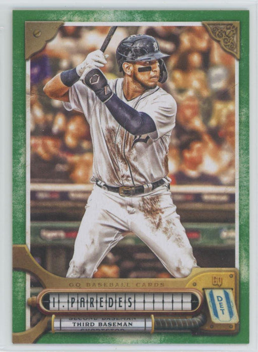 Isaac Paredes 2022 Topps Gypsy Queen # 165 Green Border Houston Astros - Collectible Craze America