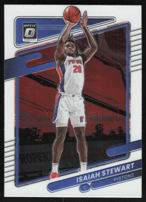 Isaiah Stewart 2021 Panini Donruss Optic # 12 Detroit Pistons Base - Collectible Craze America