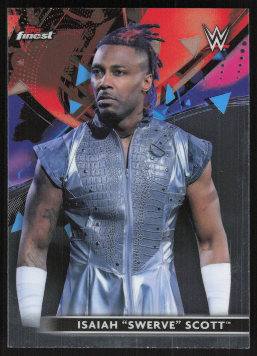 Isaiah "Swerve" Scott 2021 Topps Finest WWE # 86 - Collectible Craze America