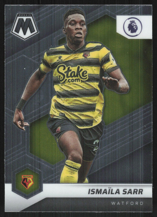 Ismaila Sarr 2021 Panini Mosaic Premier League # 44 Watford Base - Collectible Craze America