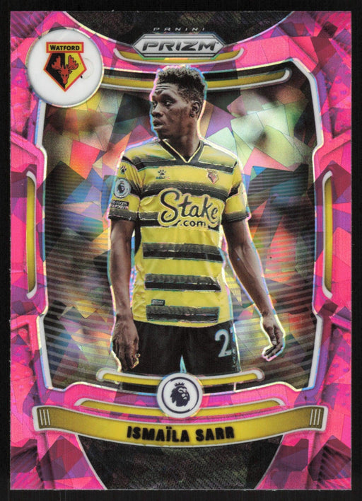 Ismaila Sarr 2021 Panini Prizm Premier League # 265 Pink Ice Watford - Collectible Craze America