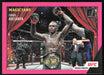 Israel Adesanya 2022 Panini Donruss UFC Magicians # 5 Press Proof Pink Middleweight - Collectible Craze America