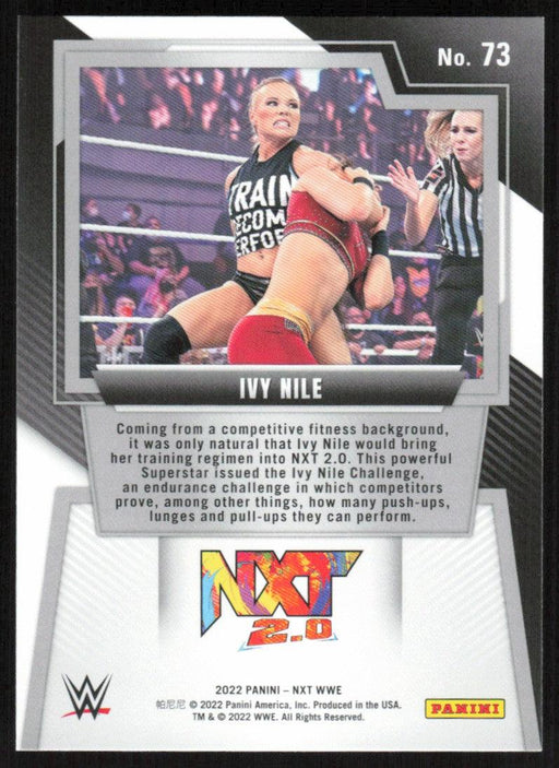 Ivy Nile 2022 Panini NXT WWE # 73 RC Base NXT 2.0 - Collectible Craze America