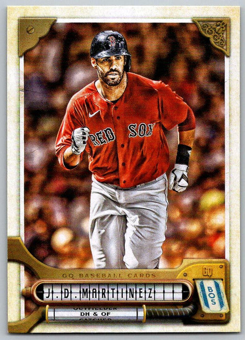 J.D. Martinez 2022 Topps Gypsy Queen # 15 Boston Red Sox - Collectible Craze America