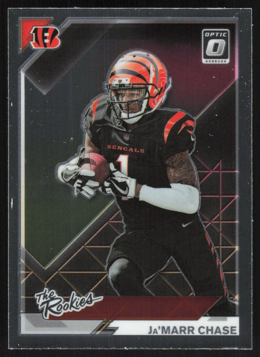 Ja'Marr Chase 2021 Donruss Optic The Rookies # TR-7 RC Cincinnati Bengals - Collectible Craze America