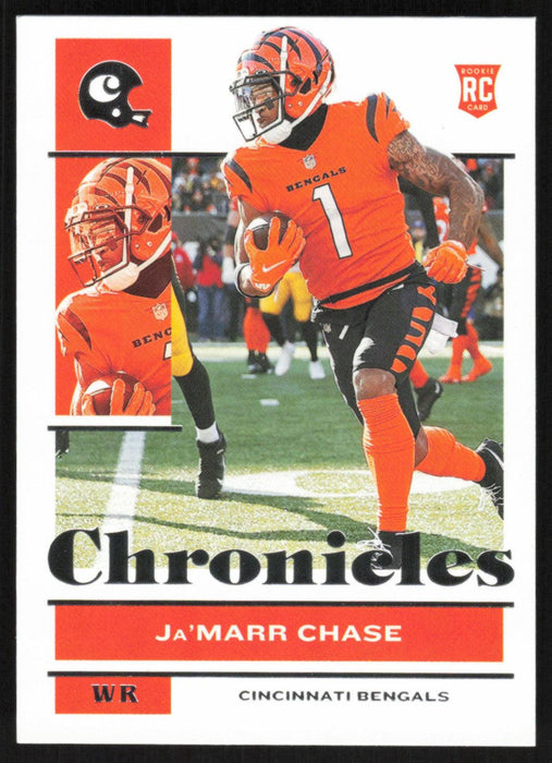 Ja'Marr Chase 2021 Panini Chronicles # 17 RC Cincinnati Bengals Base - Collectible Craze America