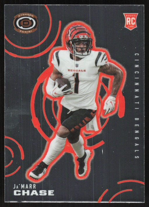 Ja'Marr Chase 2021 Panini Chronicles Dynagon Rookies # D-9 RC Cincinnati Bengals - Collectible Craze America