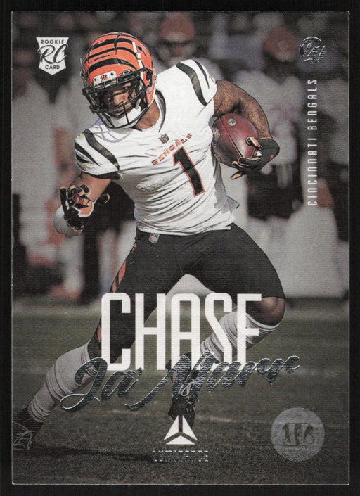 Ja'Marr Chase 2021 Panini Chronicles Luminance # 212 RC Cincinnati Bengals - Collectible Craze America