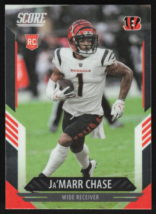 Ja'Marr Chase 2021 Panini Chronicles Score # 412 RC Cincinnati Bengals - Collectible Craze America