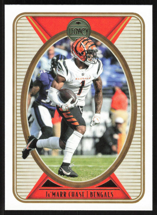 Ja'Marr Chase 2022 Panini Legacy Football Base # 19 Cincinnati Bengals - Collectible Craze America