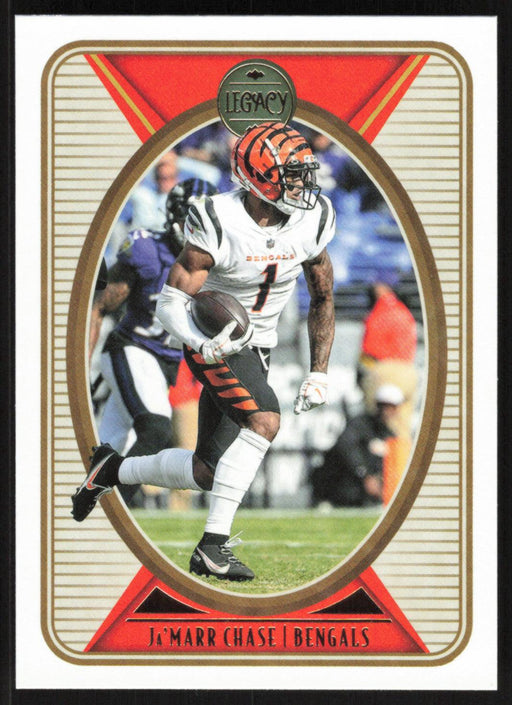 Ja'Marr Chase 2022 Panini Legacy Football Base # 19 Cincinnati Bengals - Collectible Craze America