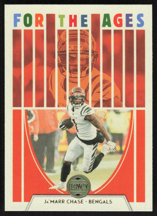 Ja'Marr Chase 2022 Panini Legacy For The Ages # FA-10 Cincinnati Bengals - Collectible Craze America